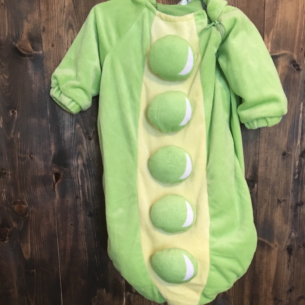 Pea Pod Costume 0-6m